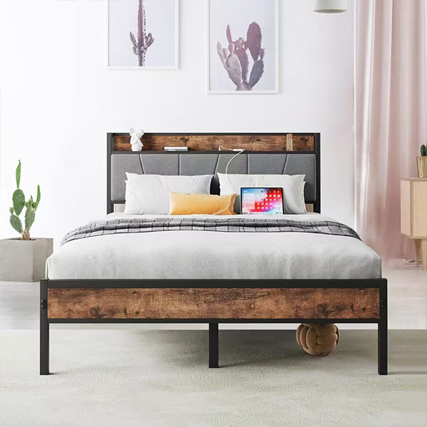 Steel bed